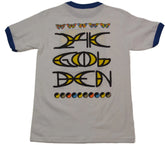 24KGoldn Eldorado Ringer White & Blue Hip Hop T-Shirt, Official Merch